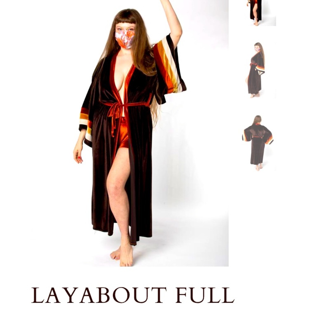 Solstice Intimates Full length layabout robe o/s
